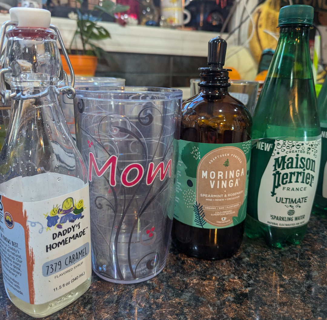 Moringa Vinga fizzy Mocktail – Daddy's Homemade Syrup